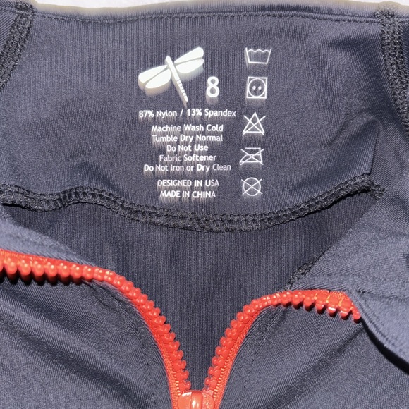 2 Piece Set, 7/8 Leggings & Full-Zip Long Sleeve Jacket, Size 8 - Picture 8 of 16